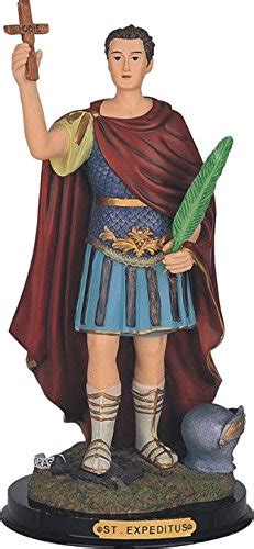 12 Inch San Expedito Statue Saint Expeditus Statue Santo Catholic ...