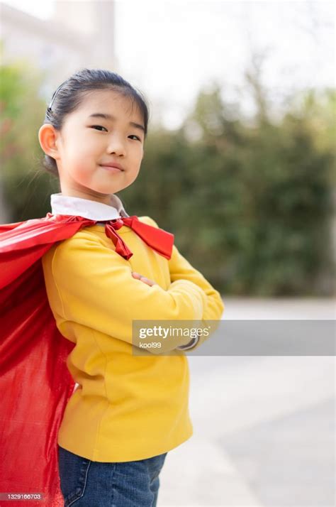 Supergirl Arms Crossed High Res Stock Photo Getty Images