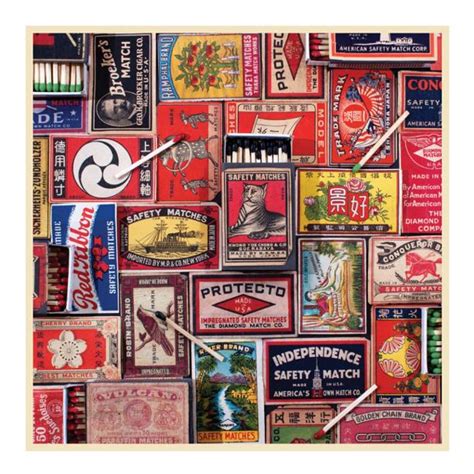 Vintage Matchboxes 500 Piece Puzzle (Other) - Walmart.com - Walmart.com