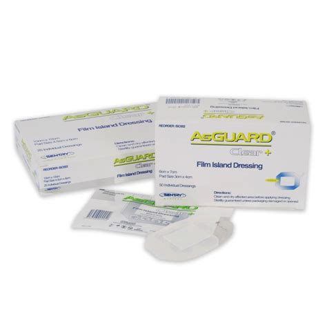 Asguard Clear Island Film Dressing Raintree Medical