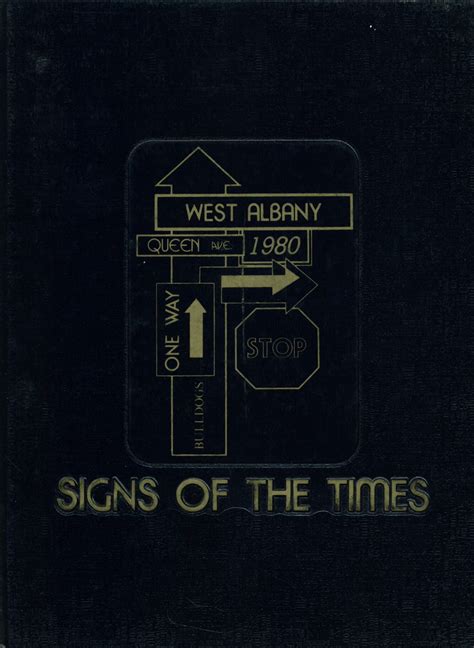 1980 yearbook from West Albany High School from Albany, Oregon