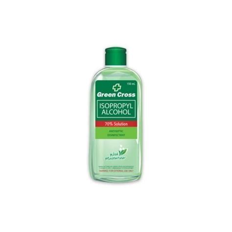 Green Cross 70 Isopropyl Alcohol With Moisturizer 150mL IMart Grocer