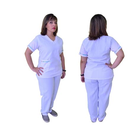 Kit Conjunto Hospitalar Enfermagem Cuidadora Blusas Cal A