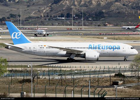 Aircraft Photo Of Ec Mih Boeing Dreamliner Air Europa