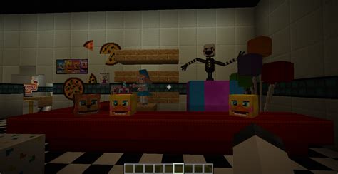 Fnaf Pizzeria Minecraft Map