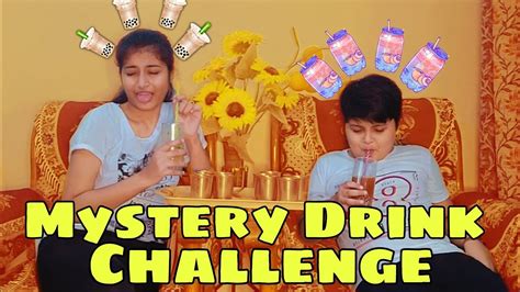 Mystery Drink Challenge Ft My Brother Guess The Weird Drink