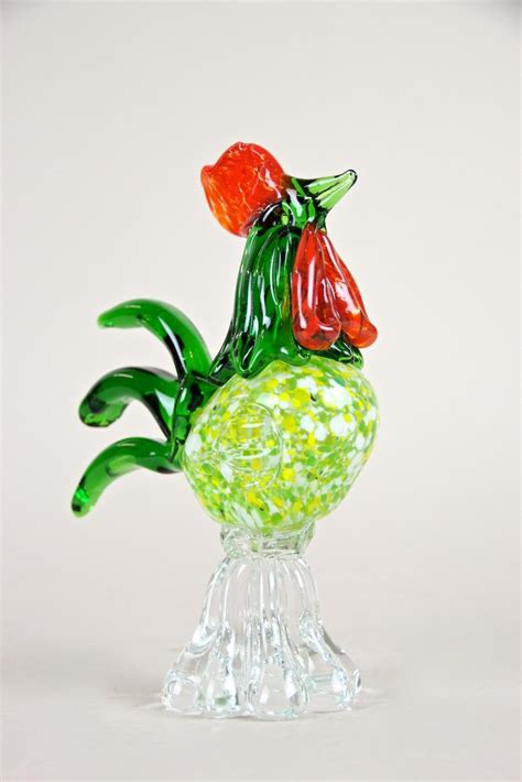 Coq Mid Century En Verre De Murano Italie S En Vente Sur Pamono