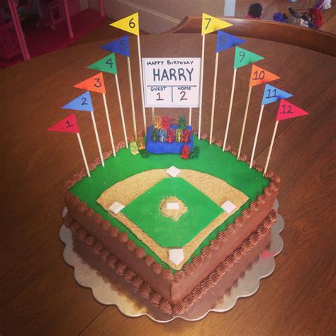 Baseball Field Cake Girl Bday Party 70th Birthday Parties Bday Girl