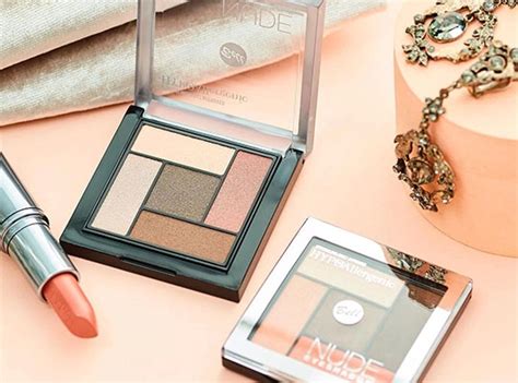 Bell Hypoallergenic Nude Eyeshadow Satynowo Kremowe Cienie Do Powiek 01