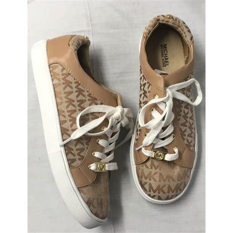 Michael Kors Womens Tan Sneakers Michael Kors Size 4 Beige