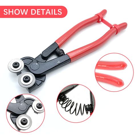 200mm Mosaic Tile Glass Wheeled Cutter Nipper Mosaic Nippers Cutter