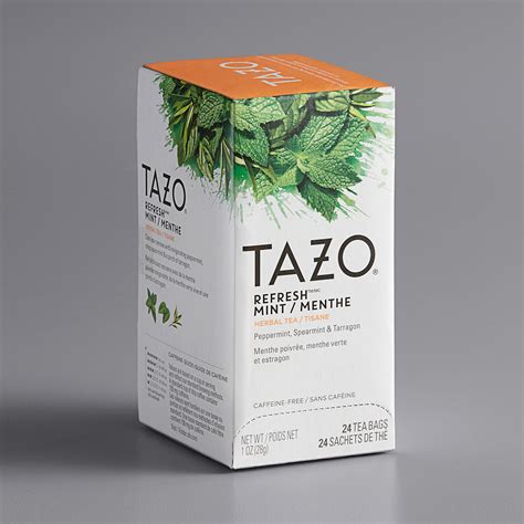 Tazo Refresh Mint Herbal Tea Bags 24box