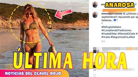 Emma García apura las vacaciones entre rumores de nuevo programa YouTube