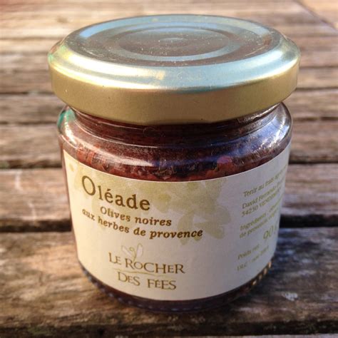 Olives Noires Aux Herbes De Provence Le Rocher Des Fees