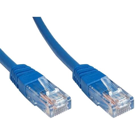 Réseau RJ45 3m câble Cat 6a SFTP PIMF LSZH 500MHz bleu