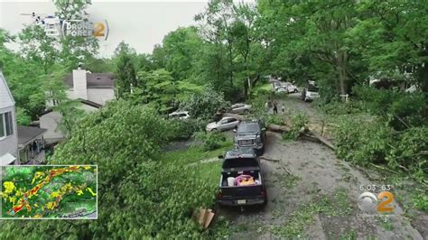 Widespread Storm Damage In New Jersey Youtube