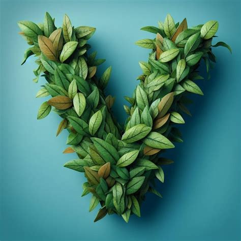 Leafy Heart Symbol Of Nature And Love Premium Ai Generated Image