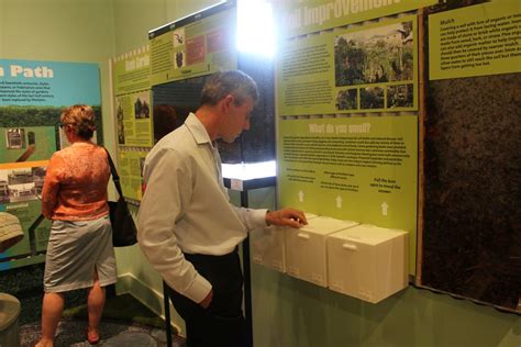 interactive   smell boxes   explain soil im flickr