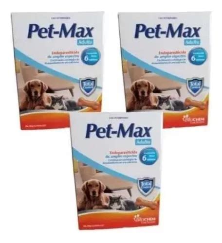 Pet Max Adulto Tabletas Desparasitante Para Perro Y Gato Meses Sin