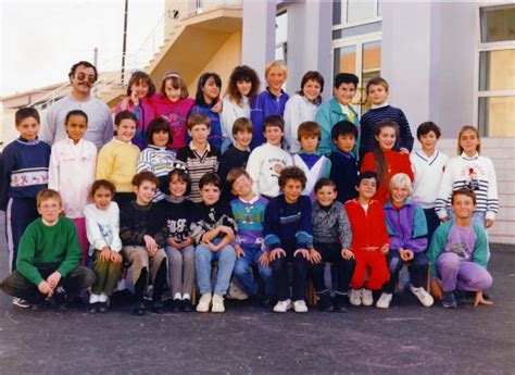 Photo de classe Ecole Primaire Jean Jaurès CM1 1990 1991 de 1990 ECOLE