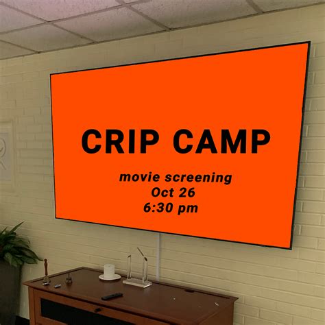 Movie Screening In Recognition Of Disability Month Crip Camp