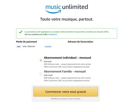 Pour Les 15 000 Premiers Amazon Offre 2 Mois D’abonnement à Son Service De Streaming Musical