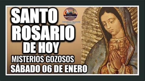 SANTO ROSARIO DE HOY A LA VIRGEN DE GUADALUPE MISTERIOS GOZOSOS