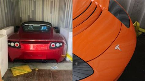 Tre Tesla Roadster Trovate In Un Container La Scoperta Che Vale Milioni