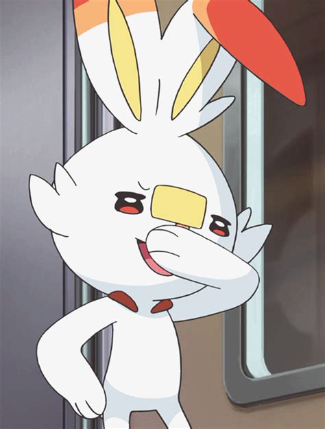 Scorbunny Pok Mon Gifs Abyss