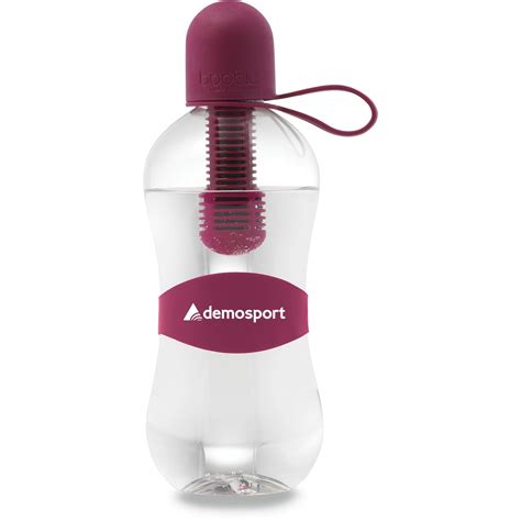 Custom Bobble Filtered Water Bottle With Tether Cap