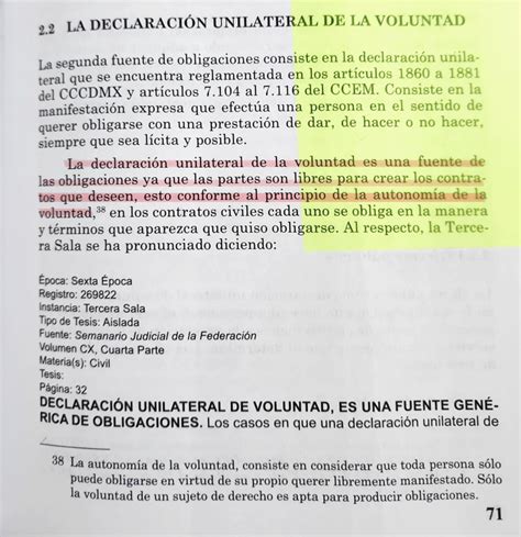 DeclaracióN Unilateral DE LA Voluntad 2 LA DECLARACIÓN UNILATERAL DE