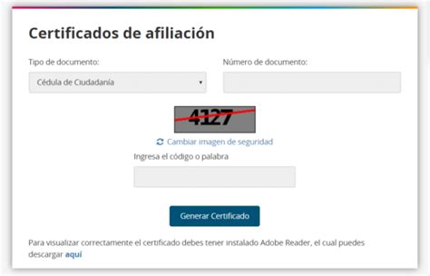 Colfondos Servicios Y Descarga De Certificado En L Nea