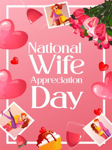 Xoxo National Wife Appreciation Day Birthday Greeting Cards By