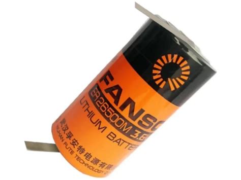 3 6V C Size Lithium Battery 6Ah Tagged High Power Spiral Wound Fanso