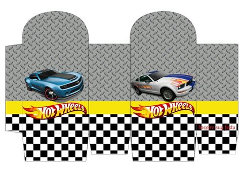 Caja bolsa coches Festa hot wheels Aniversário hot wheels Festa