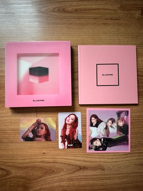 BLACKPINK Square Up Album with ROSÉ pc Hobbies Toys Memorabilia