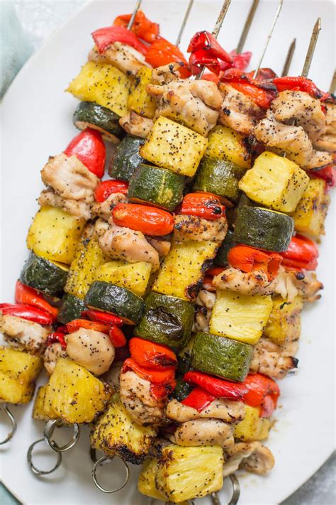 Easiest Way To Prepare Yummy Bbq Chicken Pineapple Kabobs Prudent Penny Pincher