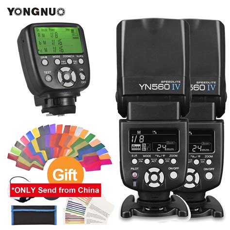 Yongnuo YN560 Iv 2 4G Draadloze Speedlite Flash Op Camera Master Slave