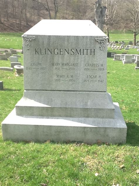 Joseph Klingensmith M Morial Find A Grave