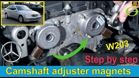 How To Replace A Leaking Camshaft Adjuster Magnets On A W203 Mercedes