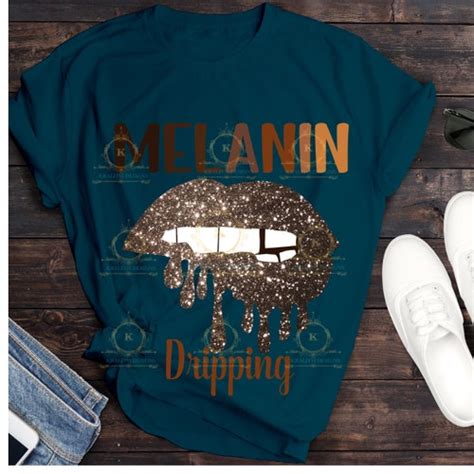 Melanin Magic Svg Dripping Melanin Black Girl Magic Slay Etsy