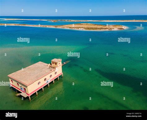 Portugal Algarve Fuseta Ria Formosa Natural Park Praia Da Fuseta