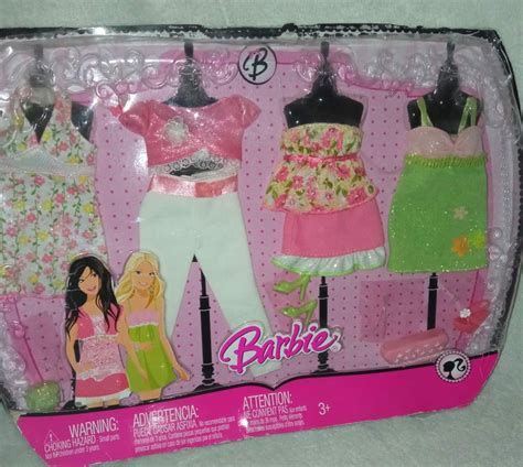 Zestaw Ubranek Dla Lalki Barbie Mattel 2008 Robakowo Kup Teraz Na