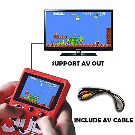 Sup Built In Classic Games Mini Tv Handheld Game Box Console Extra