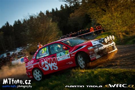 Semer D Josef Kot L Jakub Mitsubishi Lancer Evo Ix Rallye Umava