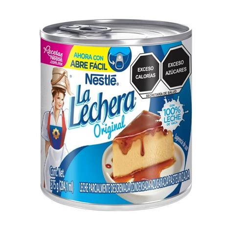 Leche Condensada La Lechera Original Lata 375g Walmart