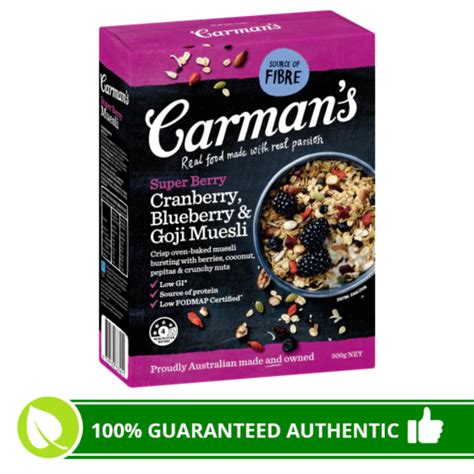 Carman S Super Berry Muesli 500g Lazada PH