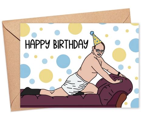 George Costanza Birthday Card Funny Seinfeld Birthday Card Jerry