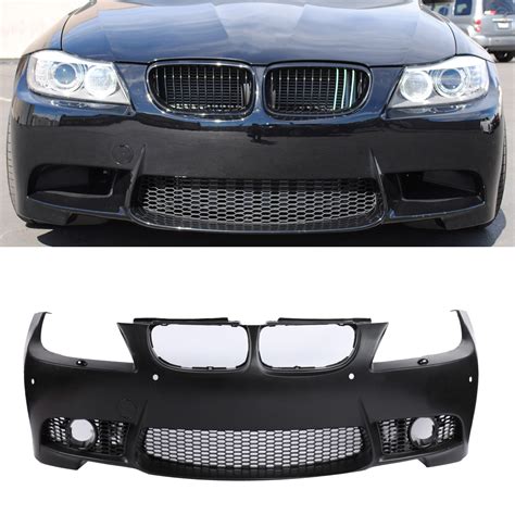 M3 Style Front Bumper Cover For Bmw 2009 2011 3 Series E90 With Pdc Holes Ebay