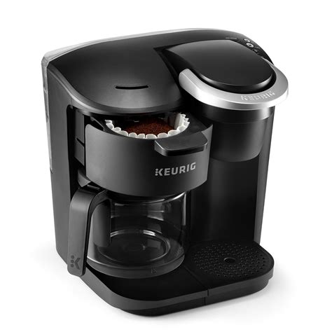 Keurig K Duo Essentials Single Serve K Cup Pod And Carafe Coffee Maker Black